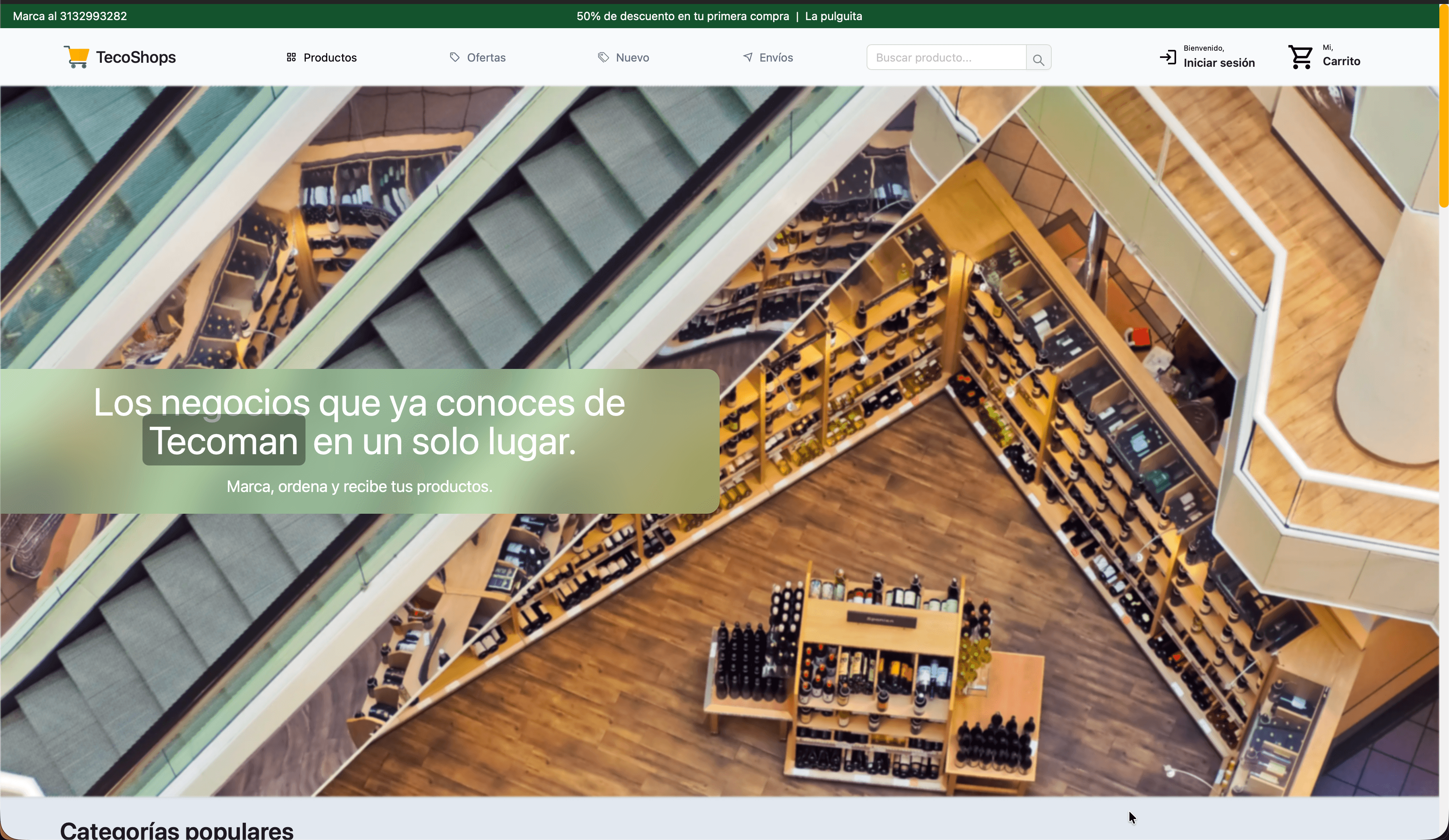 Marketplace local (en desarrollo)